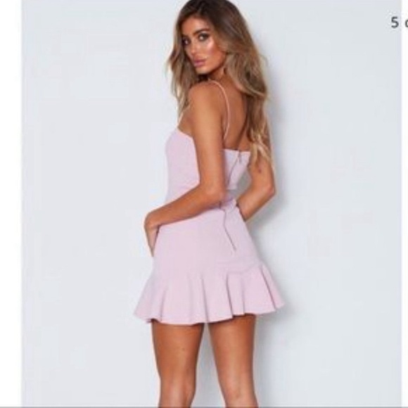 White Fox Pink Mini Dress - Picture 4 of 6